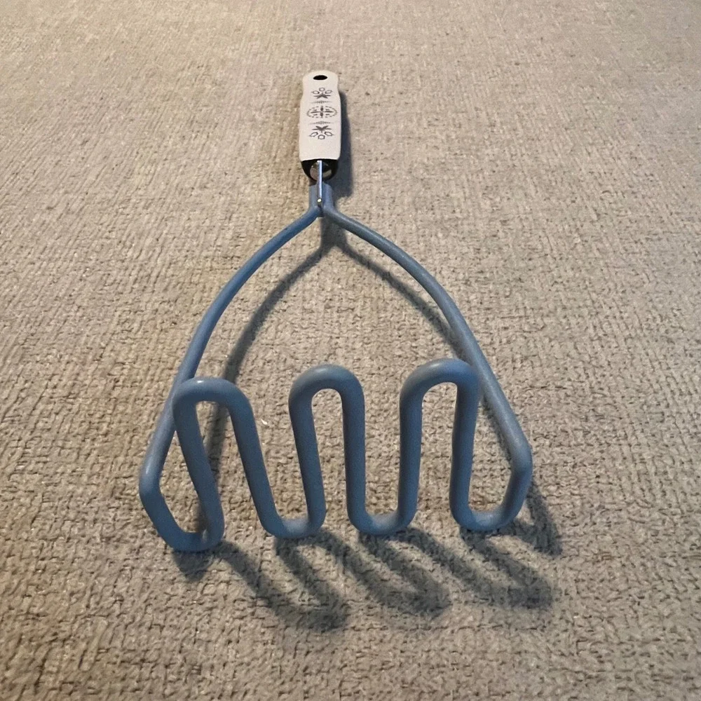 Vintage Ekco Carousel Potato Masher Bakelite Handle Retro Kitchen